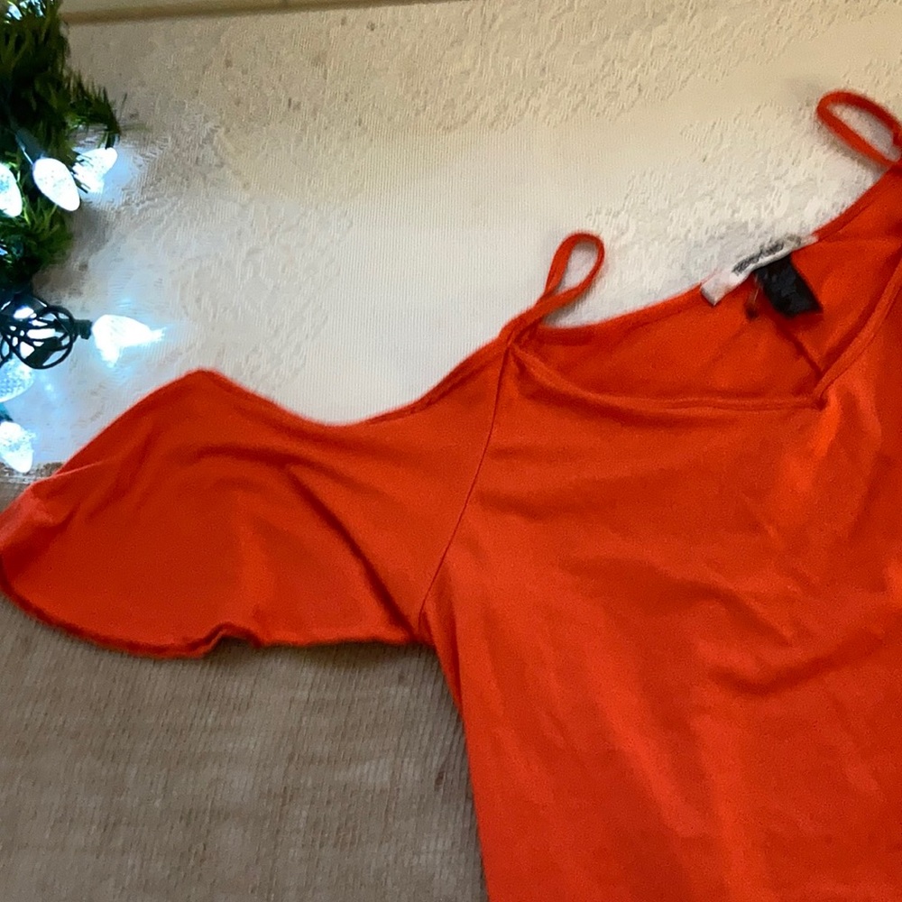 Trendy Land Cold Shoulder Blouse - Picture 4 of 5